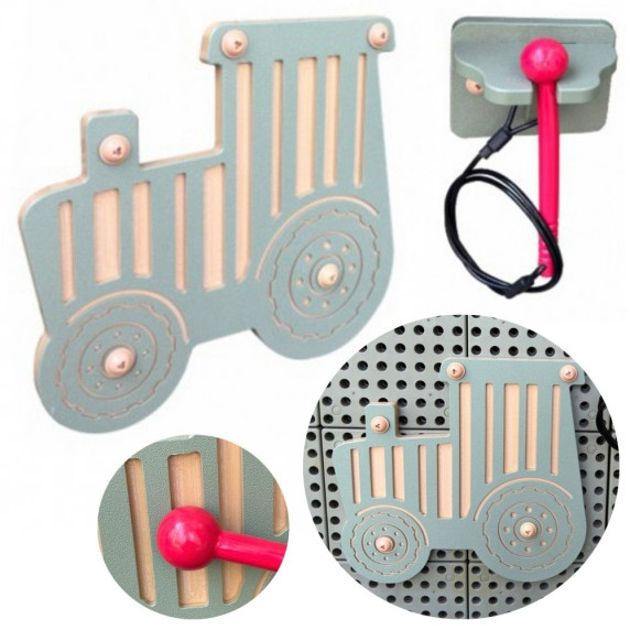 MASTERKIDZ Guiro Musical Instrument Tractor STEM Accessories