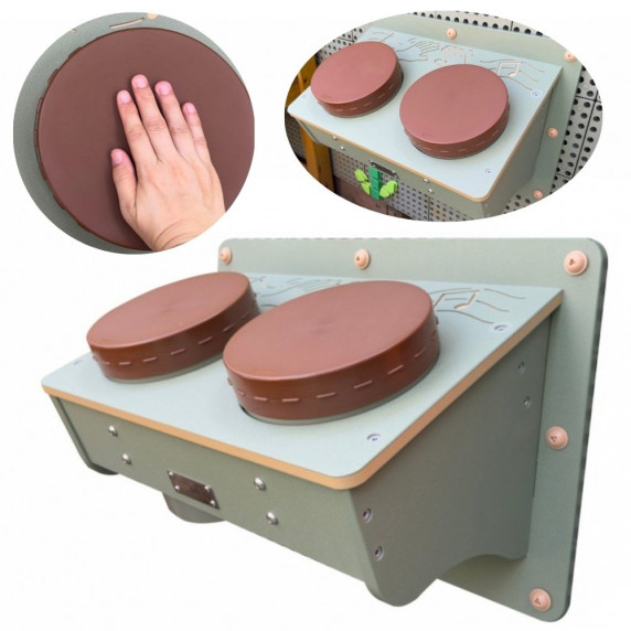 MASTERKIDZ Bongos Musikinstrument Trummor STEM Tillbehör