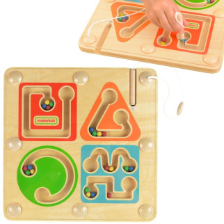 MASTERKIDZ Wooden Magnetic Maze - Writing and Motor Skills MASTERKIDZ Wooden Magnetic Maze - Writing and Motor Skills