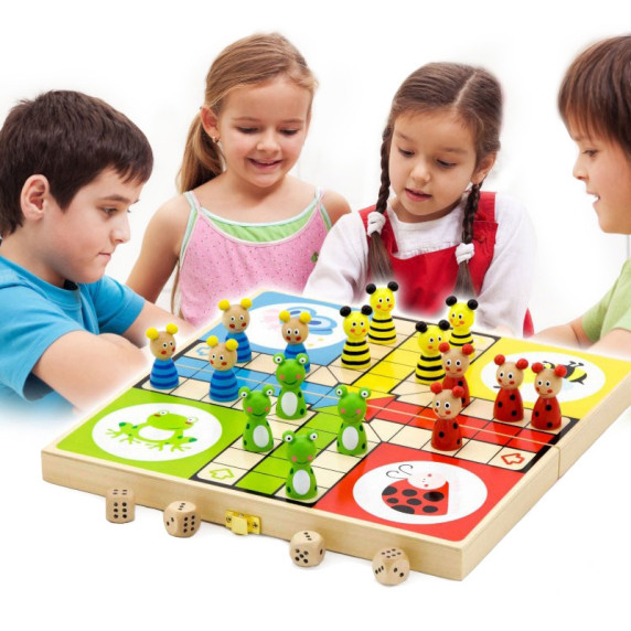 VIGA koka Ludo spēle