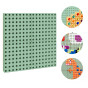 MASTERKIDZ Wall Panel Science Board Creative STEM Outdoor Board + Mounting Panel 40 x 40 (cm)