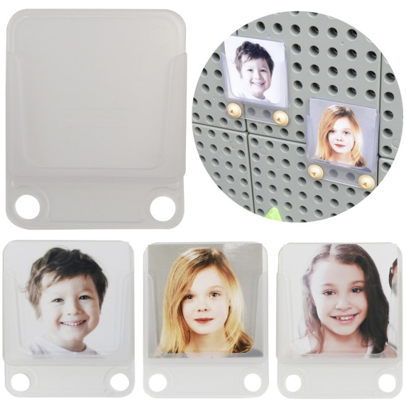MASTERKIDZ Transparent Photo Card Pocket Case 6 pcs.