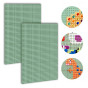 MASTERKIDZ Wall Panel Science Board Creative STEM Outdoor Board Set of 2