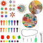MASTERKIDZ Accessory Set Mix Pins Screws Tools 352 pcs.
