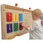 MASTERKIDZ Montessori Wall Board Opening and Closing Locks Sliders Buttons