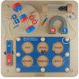 MASTERKIDZ Learning about Magnetic Attraction - Flex Montessori Wall Board