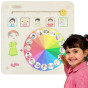 MASTERKIDZ Educational Board Learning Emotions Managing Emotions Montessori