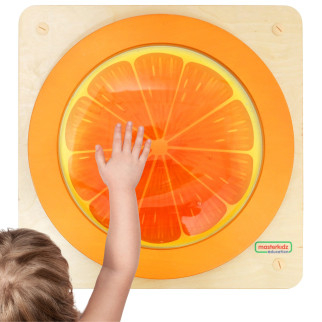 MASTERKIDZ Sensory Educational Board Orange MASTERKIDZ Sensory Educational Board Orange