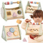 VIGA Activity Triangle – 5-in-1 Wooden Educational Toy