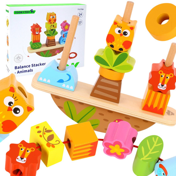 TOOKY TOY Animal Balancing Puzzle