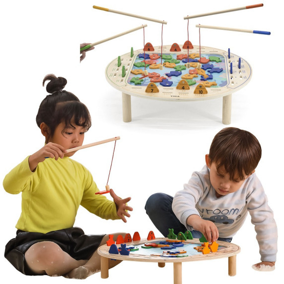 VIGA Wooden Fishing Game FSC