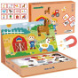 TOOKY TOY Magnetic Puzzle Farm Puzzle