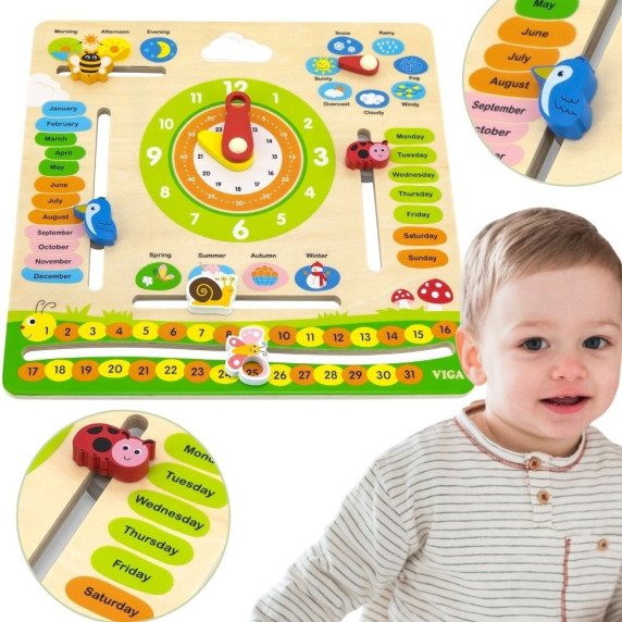 VIGA Educational Calendar Learning English
