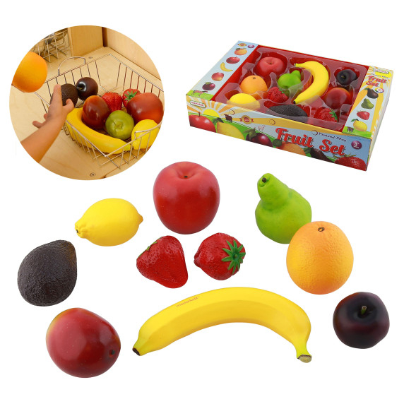 MASTERKIDZ Realistic Fruit Kitchen Set 10 Pieces