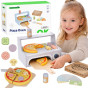 TOOKY TOY Pizzeria Wooden Pizza Oven Accessories