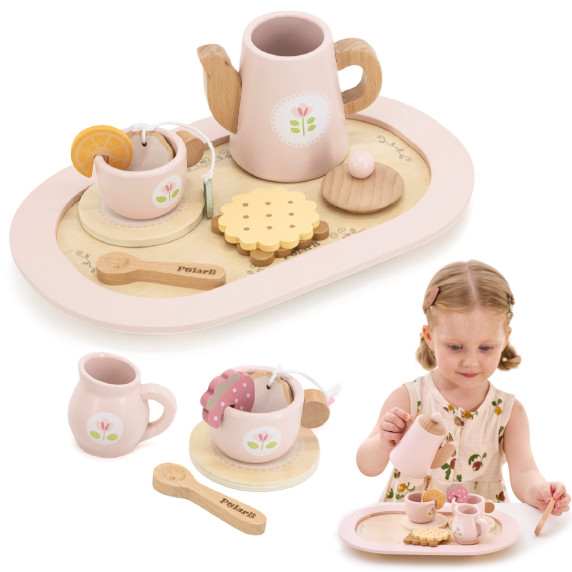 VIGA PolarB Wooden Tea Set Tea Fantasy