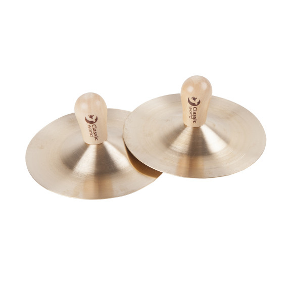 CLASSIC WORLD EDU Musical Instrument Cymbals (15 cm) for Children 2 pcs.