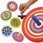 VIGA Colorful Wooden Spinning Top 1pc