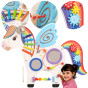 VIGA Wooden Manipulative Sensory Board Unicorn FSC Montessori Certificate
