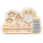VIGA Wooden Music Board Set of 12 Percussion Instruments