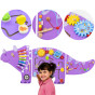 VIGA Wooden Sensory-Manipulation Board EDU Triceratops
