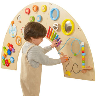 VIGA Montessori Arch Wall Manipulative Board