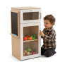 Viga Wooden Fridge with Chalkboard