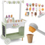 VIGA PolarB Wooden Ice Cream Stand Mobile Ice Cream Parlor