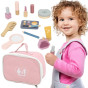 VIGA PolarB Wooden Makeup Set Cosmetic Bag