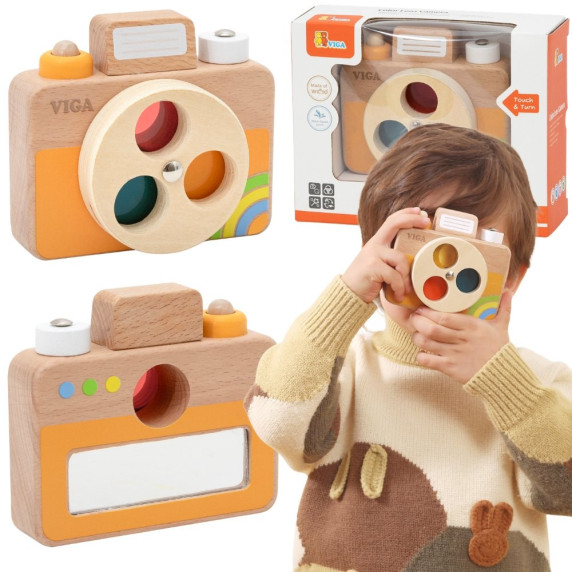 VIGA Wooden Camera - Colors and Sound