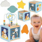 TOOKY TOY Wooden Activity Cube Space Sorter Maze