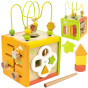 VIGA Wooden Educational Cube 5-in-1