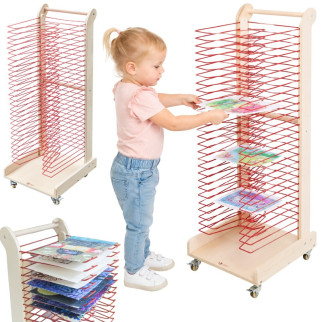 CLASSIC WORLD EDU Art Drying Rack - 30 Levels