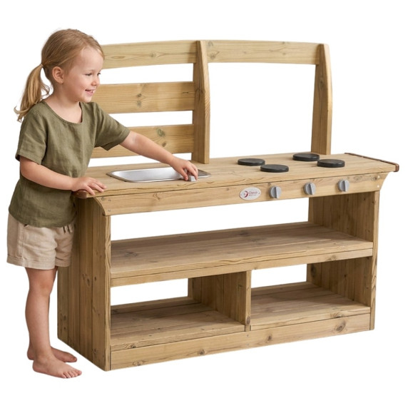 CLASSIC WORLD EDU Wooden Mud Kitchen Large Garden