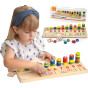 VIGA Wooden Abacus of Thales Creative Montessori Counting Machine