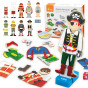 Viga Wooden Magnetic Puzzle Educational Dress Up 8 Characters