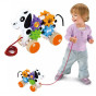 Viga Wooden Pull-Along Dog