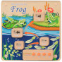 MASTERKIDZ Flex Montessori Wall Board Life Cycle of a Frog