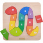 MASTERKIDZ Learning Numbers Counting Up to 10 Wooden Snake