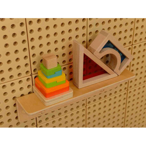 MASTERKIDZ Accessories Shelf 40 cm - STEM Science and Creativity Board