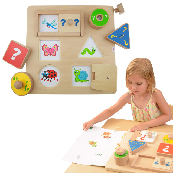 MASTERKIDZ Educational Board Memory Learning Montessori
