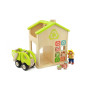 MASTERKIDZ Garbage Sorting and Recycling Station Wooden Model