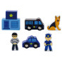 Viga Figure Set - Police - Train Accessories