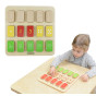 MASTERKIDZ Montessori Counting Puzzle Board