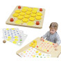 MASTERKIDZ Montessori Beehive and Bees Educational Board Memory Learning Game