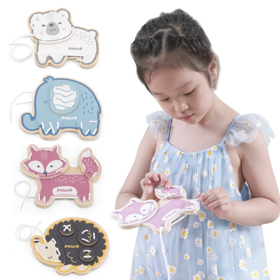 VIGA PolarB Interlacing Lace Animals