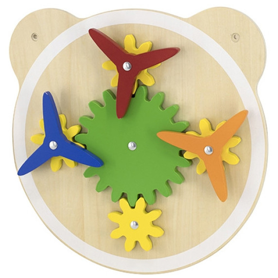 VIGA Wooden Pinwheel Board FSC Montessori Certificate