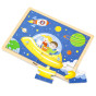 VIGA Wooden Puzzle Journey into Space 16 pieces