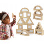 VIGA Wooden Mirror Blocks puzzle 24 pieces