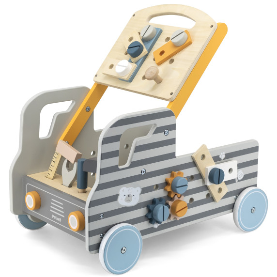 VIGA PolarB Wooden Car with Tools DIY Workshop Car
